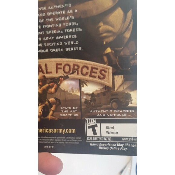 America's Army Special Forces PC Game Official US Army Game Teen PC - Picture 12 of 12